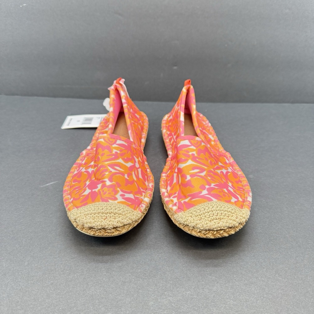 SeaStar Women's Beach  Espadrille Vineyard Vines Print Summer Shoes Size 5 New - Picture 2 of 12